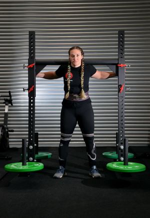 She took up powerlifting as a way of rehabilitating her knee after injuries