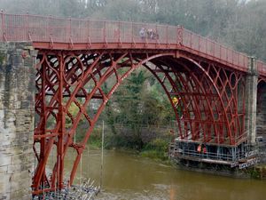Supporting image for story: Iron Bridge to feature on national TV to mark the end of its renovation