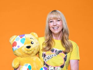 Supporting image for story: Sara Cox receives support from The Rock ahead of Children In Need challenge