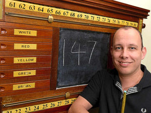 Supporting image for story: Matthew Davies is the maximum man