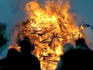 Supporting image for story: Firefighters tackle dozens of bonfires across Shropshire