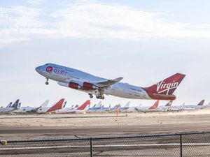 Supporting image for story: We’ve got a lot of very happy customers, says Branson after Virgin Orbit launch