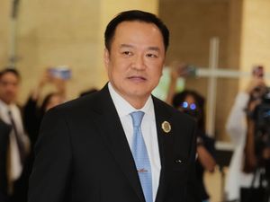 Supporting image for story: Veteran politician Anutin Charnvirakul elected Thai prime minister