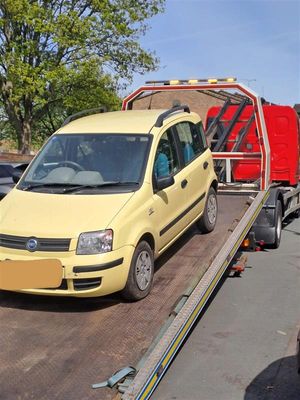The car was seized yesterday (April 28) in Brookside, Telford. Picture: West Mercia Police. 