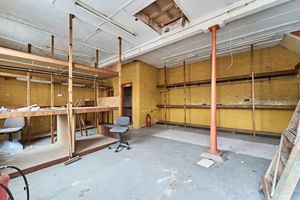 Interior of the former workshop/warehouse on the corner of Laurel Lane, Halesowen