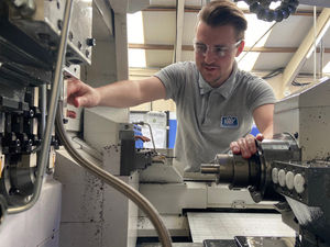 Supporting image for story: CNC apprentice is key to Cannock’s firm’s ventilator push