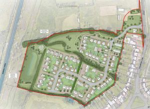 How the proposed homes on Longwood Lane would be laid out. PIC: Pegasus