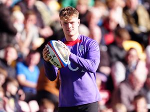 Fin Smith during a training session