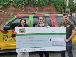 Money raised from the challenge is going directly to a local Pet Rescue Centre.