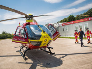 Supporting image for story: Virtual bucket collection raising money for Midlands Air Ambulance Charity
