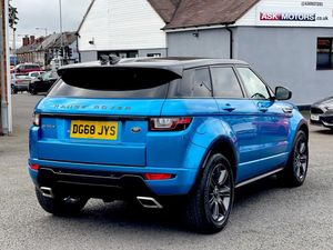 The rear of one of the stolen cars