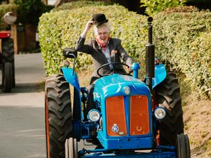 Supporting image for story: Tractor run goes all around the Wrekin for charity