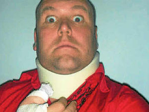 Supporting image for story: Comic breaks neck in wheelie bin crowd surf stunt