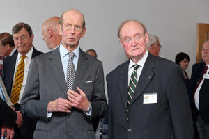 The Duke of Kent with Charles Talbot