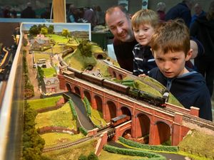 Supporting image for story: Train lovers steam in for Telford model railway show