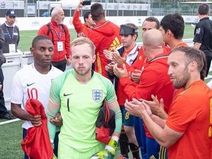 Supporting image for story: Blind footballer for England and West Bromwich Albion to create exercise videos
