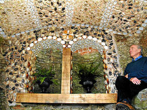 Supporting image for story: Owners seek clues to history of Ludlow grotto