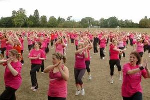 Supporting image for story: Hundreds take part in Shrewsbury Zumba fitness session