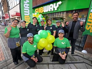 Supporting image for story: Customer giveaways as new Subway opens doors in Walsall town centre