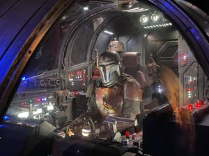 Supporting image for story: Full-scale starship forms centrepiece of exclusive Mandalorian exhibition