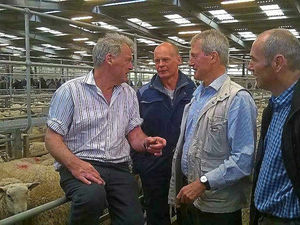 Supporting image for story: Farmers quiz Conservative candidates at Welshpool Livestock Market