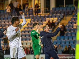 Supporting image for story: "We didn't lie down" - Boss Kevin Wilkin on AFC Telford's FA Trophy thriller