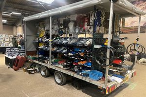 Trade stands aplenty