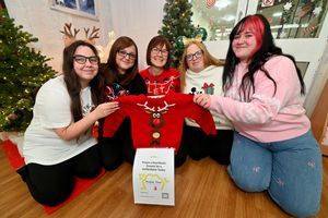 Maple Tree Nursery workers Jessica Bagliey, Leanne Prothero, Cheryl Hadley, Elise Hills and Nicole Carvell.