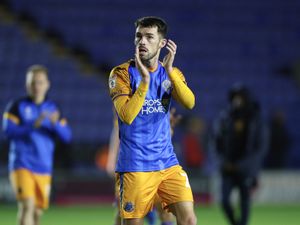 Supporting image for story: Michael Appleton backs ‘professional’ John Marquis to keep firing for Shrewsbury Town after ‘mixed’ season