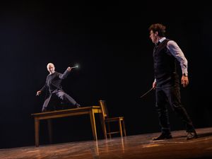 Supporting image for story: Tom Felton seen as Harry Potter’s Draco Malfoy for the first time in 14 years