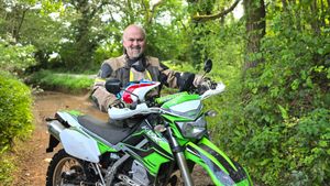 Steve Griffiths is all set for his epic Australian adventure