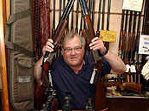 Supporting image for story: Hobby triggers 25 years for gun shop