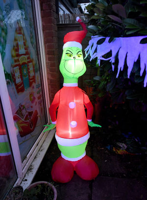 The Grinch display