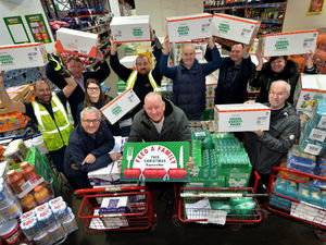 Supporting image for story: Ex-Goodyear workers donate £4,000 to Feed a Family This Christmas 