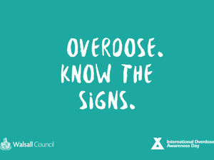 Supporting image for story: Walsall residents encouraged to act on overdose awareness and drug safety