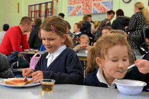 Cereals and toast are on the menu at school