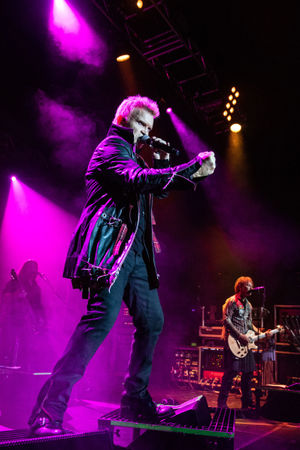 Billy Idol plays the O2 Academy in Birmingham. Pic: Dave Cox