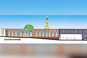 The plans for the mosque in Dudley