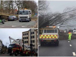 Supporting image for story: Storm Doris: 'Weather bomb' causes havoc across West Midlands - PICTURES and VIDEO