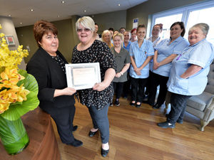 Supporting image for story: Telford nursing home honoured with award