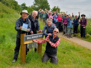 Supporting image for story: Footpath named in honour of Bill Hodges who helped to keep it open