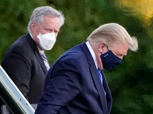 Supporting image for story: Trump in hospital as Covid puts election campaign on hold