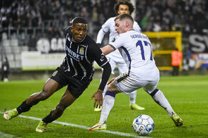 Jackson Tchatchoua started his senior career at Charleroi in Belgium. (Image by Joris Verwijdst/Getty)