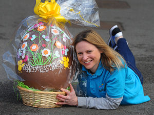 Supporting image for story: Giant egg up for grabs in raffle