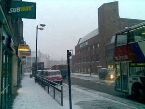 Supporting image for story: Snow hits West Midlands