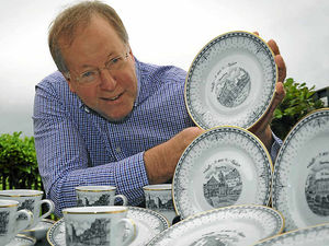 Supporting image for story: Maker unable to solve mystery over Shrewsbury tea set