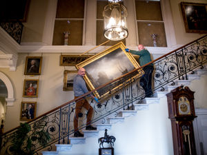 Supporting image for story: Weston Park ready to welcome experts for conservation work - and you can see behind the scenes