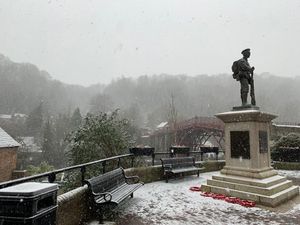 Snow in Ironbridge. Photo: Kate Hickinbottom