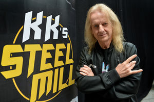K K Downing at his music venue, K K's Steel Mill in Wolverhampton