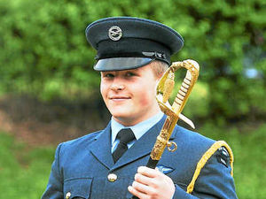 Supporting image for story: Aldridge RAF cadet honoured with award